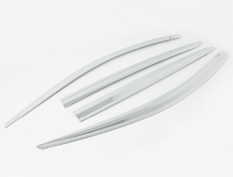 VISERA VENTANA CROMO (4PCS)