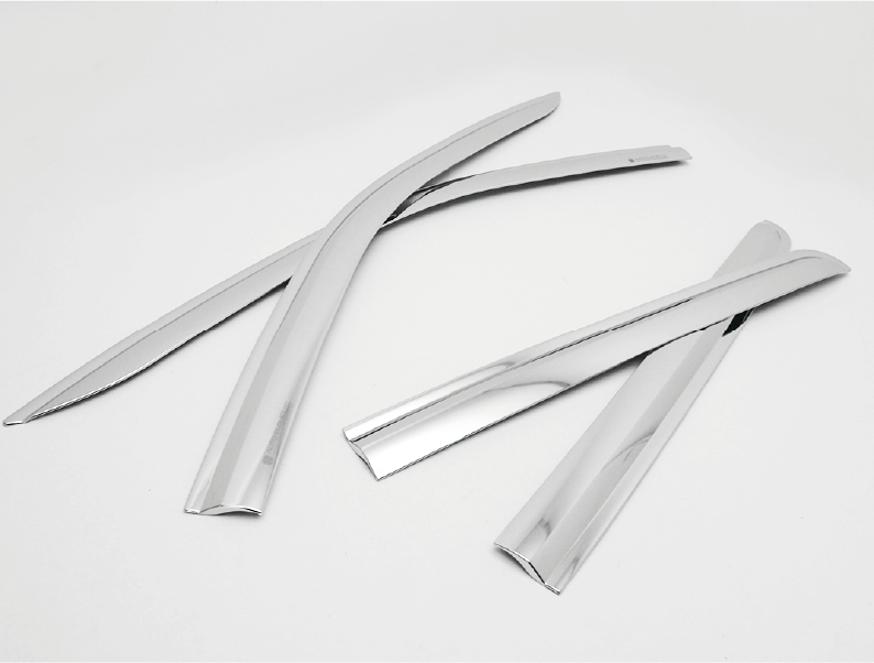 VISERA VENTANA CROMO (4PCS)