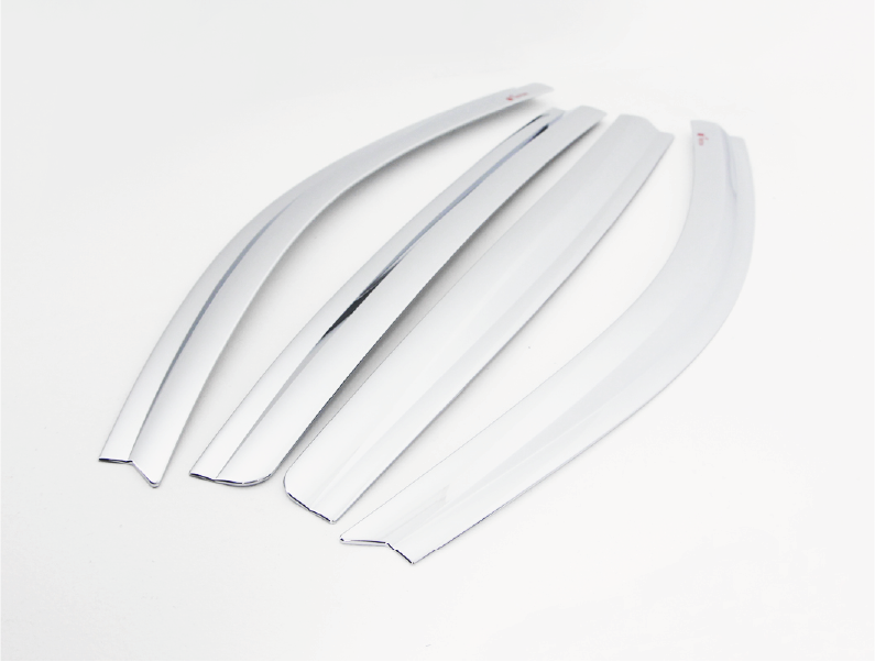 VISERA VENTANA CROMO (4PCS)