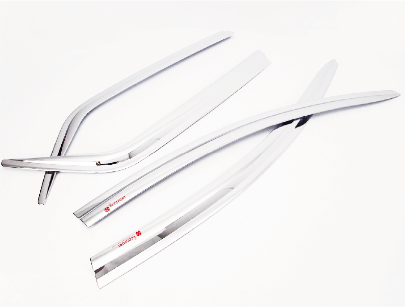 VISERA VENTANA CROMO (4PCS)