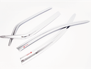 VISERA VENTANA CROMO (4PCS)