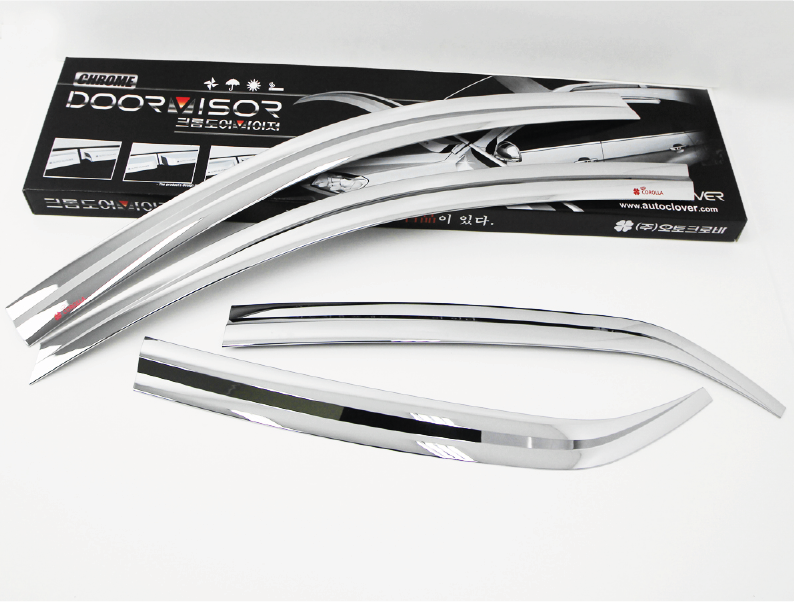 VISERA VENTANA CROMO (4PCS)