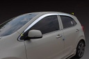 VISERA VENTANA CROMO (4PCS)