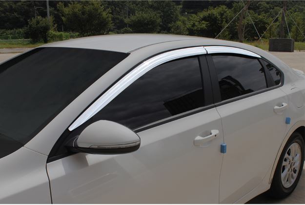 VISERA VENTANA CROMO (4PCS)