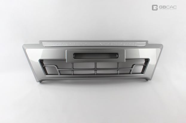 BUMPER DELANTERO METALICO PLOMO (1PCS)