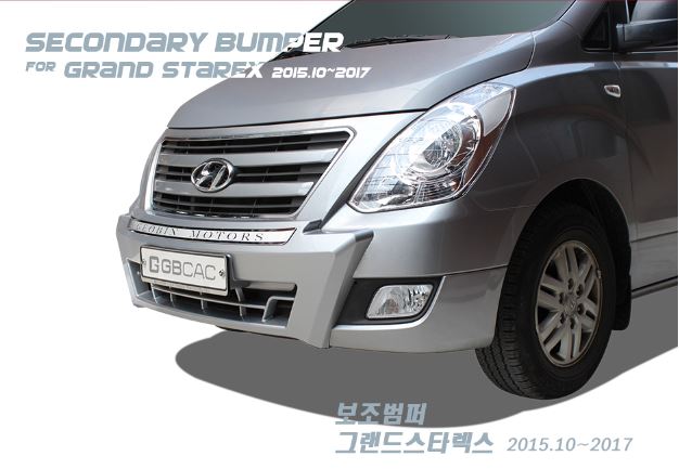 BUMPER DELANTERO METALICO PLOMO (1PCS)