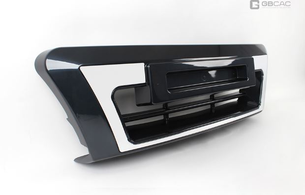 BUMPER DELANTERO METALICO BLANCO (1PCS)