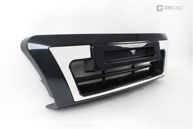 BUMPER DELANTERO METALICO NEGRO (1PCS)