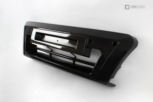 BUMPER DELANTERO METALICO NEGRO (1PCS)