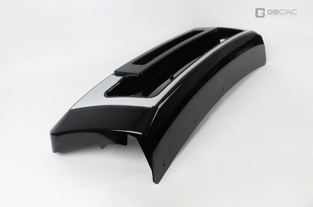 BUMPER DELANTERO METALICO NEGRO (1PCS)