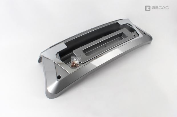 BUMPER DELANTERO METALICO PLOMO (1PCS)