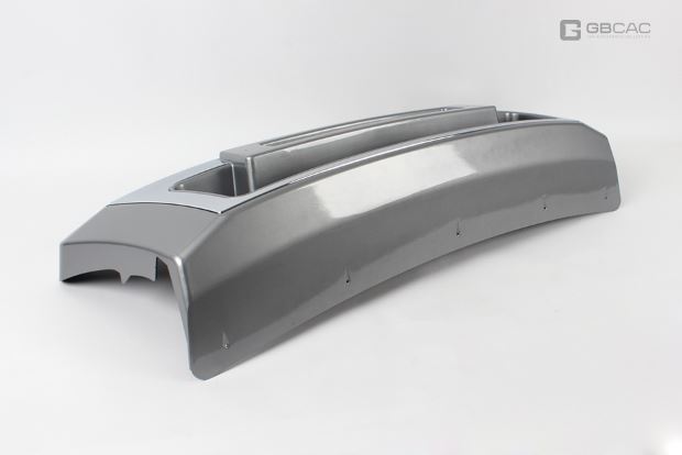 BUMPER DELANTERO METALICO PLOMO (1PCS)