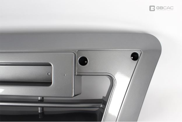 BUMPER DELANTERO METALICO PLOMO (1PCS)