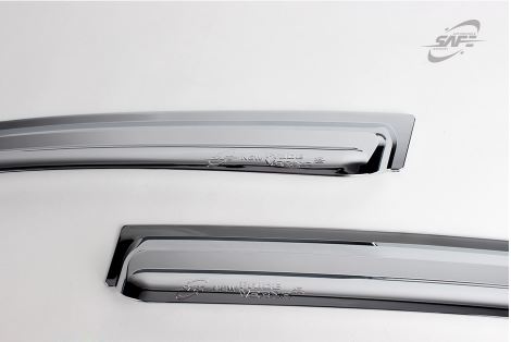 VISERA VENTANA CROMO (4PCS)