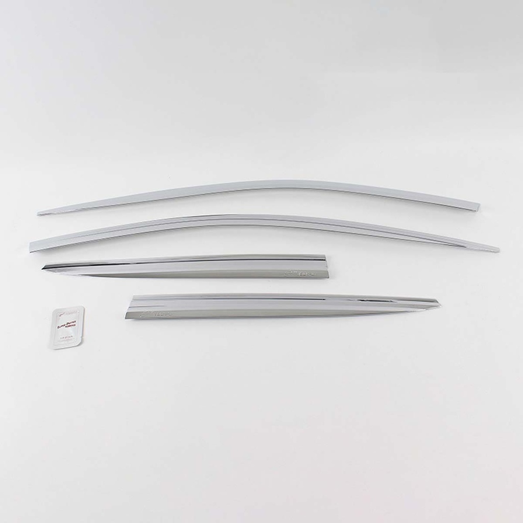 VISERA VENTANA CROMO  (4PCS)