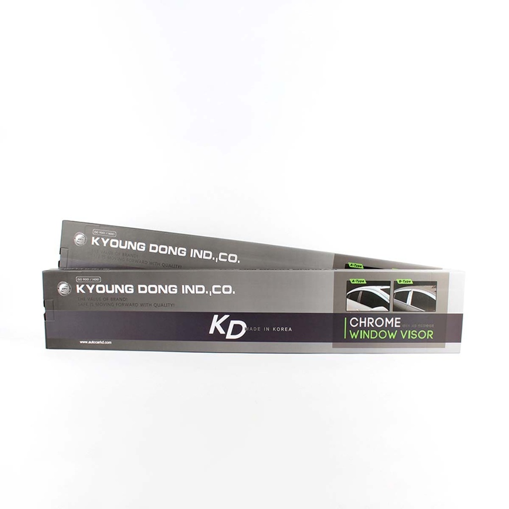 VISERA VENTANA CROMO (4PCS)