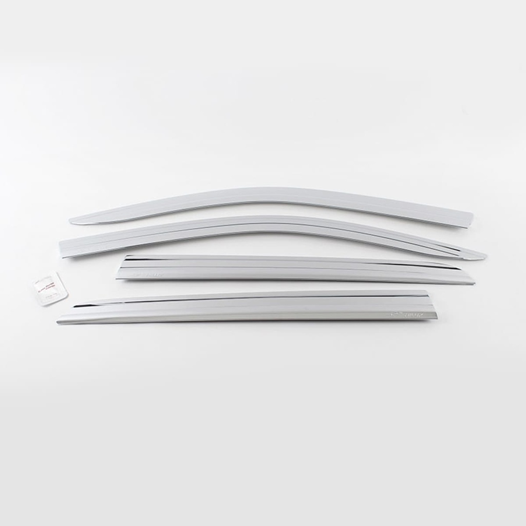VISERA VENTANA CROMO (4PCS)