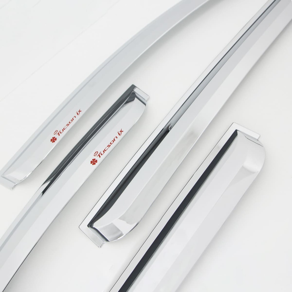 VISERA VENTANA CROMO (4PCS)