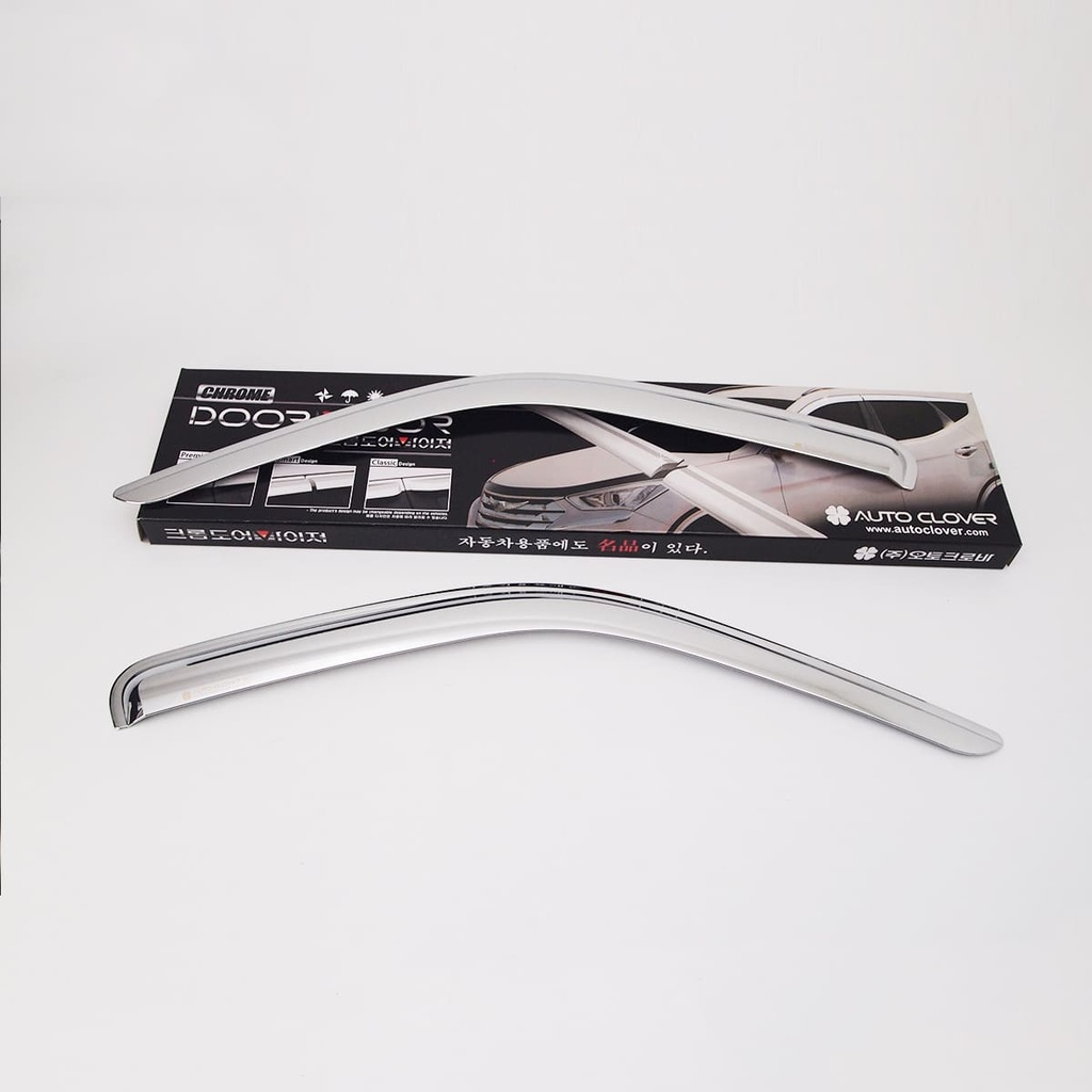 VISERA VENTANA  CROMO (2PCS)