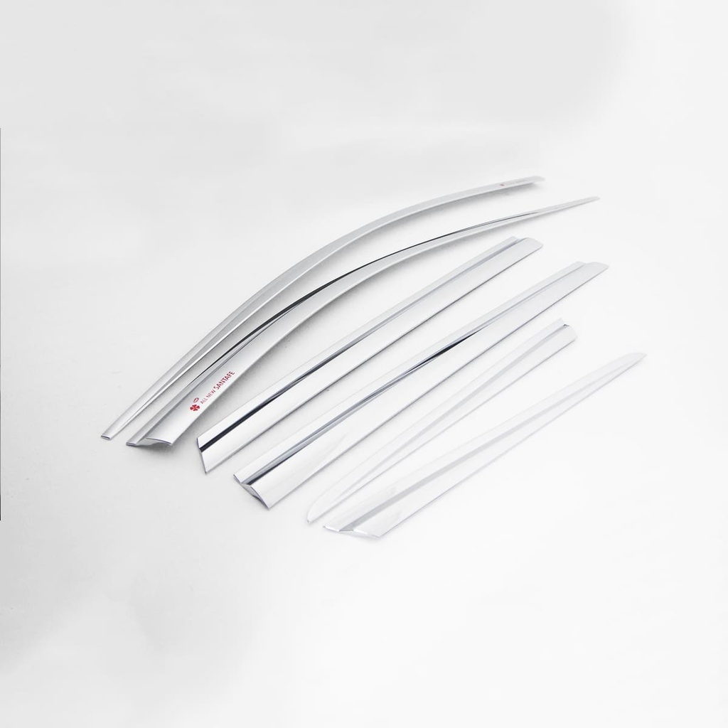 VISERA VENTANA CROMO (6PCS)