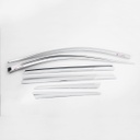 VISERA VENTANA CROMO (6PCS)