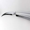 VISERA VENTANA  CROMO (4PCS)