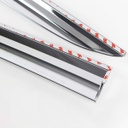 VISERA VENTANA  CROMO (4PCS)