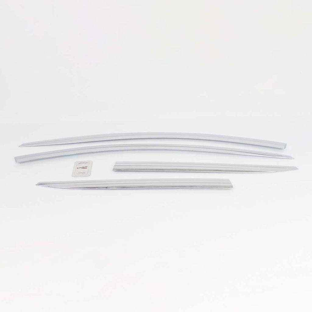 VISERA VENTANA  CROMO (4PCS)