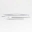 VISERA VENTANA  CROMO (4PCS)