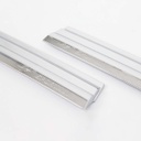 VISERA VENTANA  CROMO (4PCS)