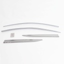 VISERA VENTANA  CROMO (4PCS)