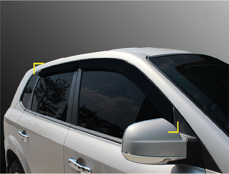 VISERA VENTANA HUMO (4PCS)