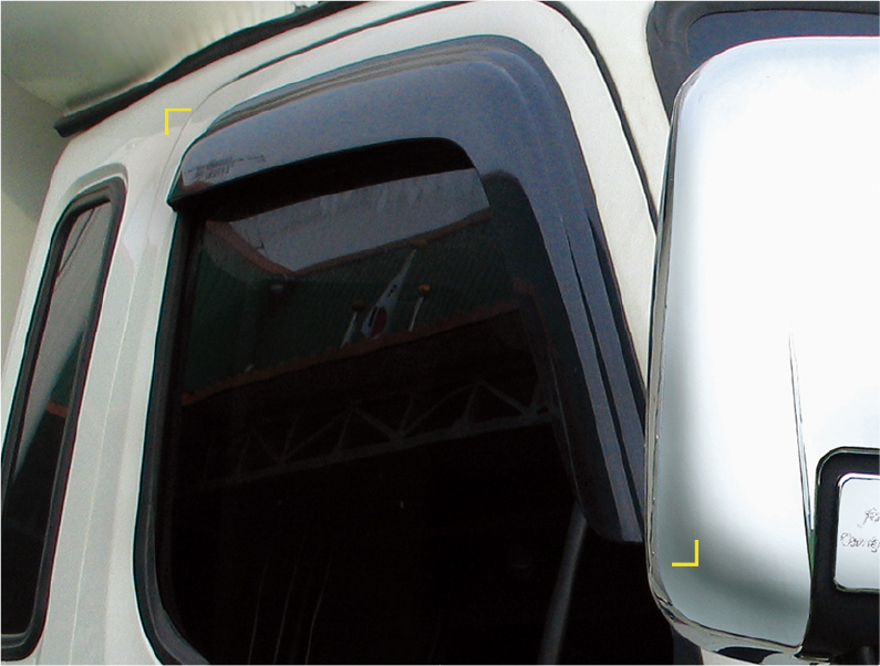 VISERA VENTANA HUMO (2PCS)