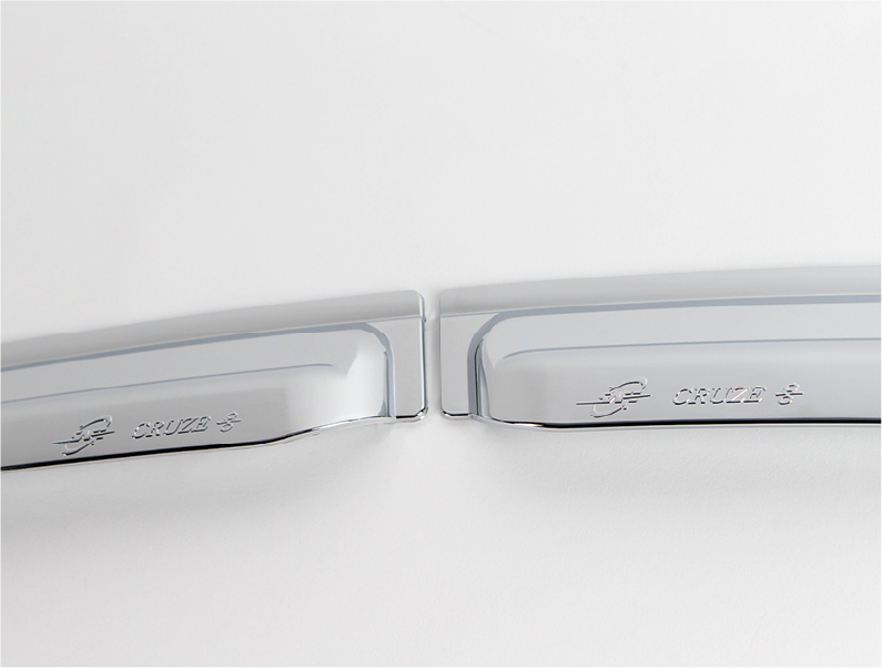 VISERA VENTANA CROMO(4PCS)
