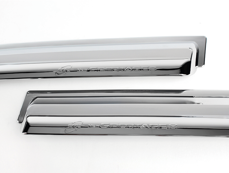 VISERA VENTANA CROMO (4PCS)