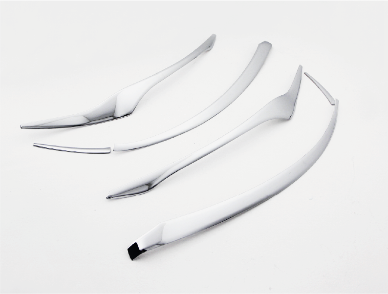 MOLDURA FARO DELANTERO (7PCS)