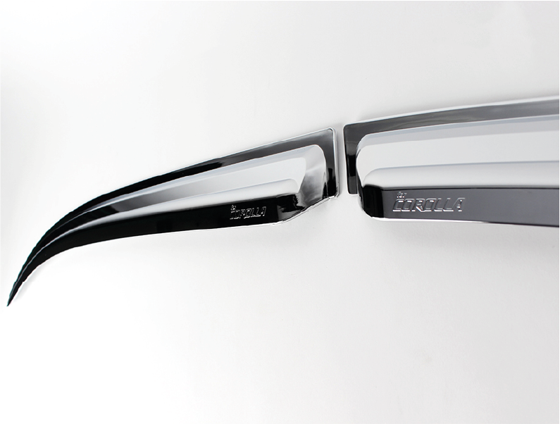 VISERA VENTANA CROMO (4PCS)