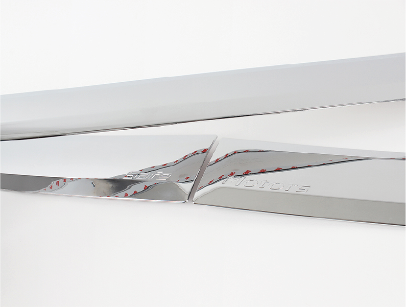 MOLDURA BICEL PUERTA  (4 PCS)