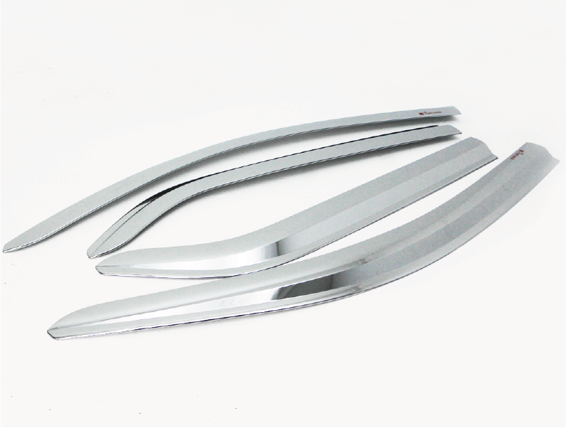 VISERA VENTANA CROMO (4PCS)
