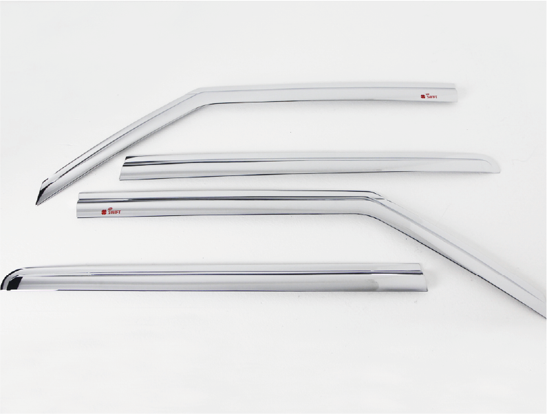 VISERA VENTANA CROMO (4PCS)