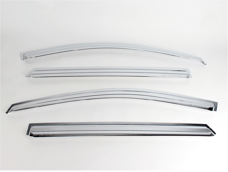 VISERA VENTANA CROMO (4PCS)