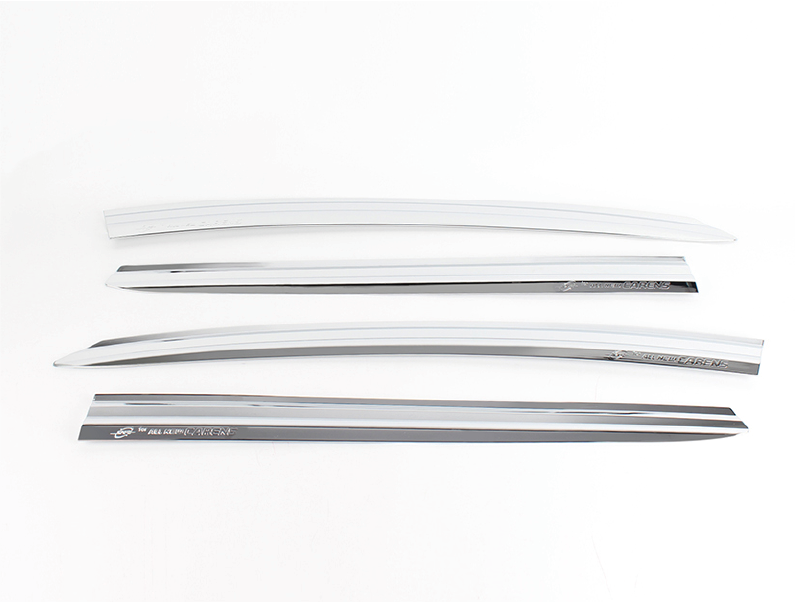 VISERA VENTANA CROMO (4PCS)