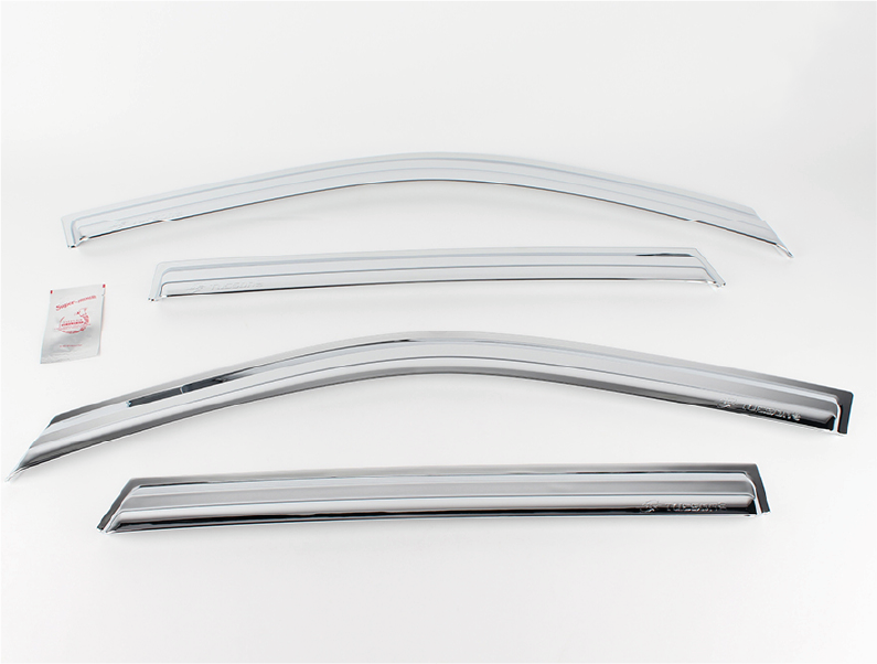 VISERA VENTANA CROMO (4PCS)