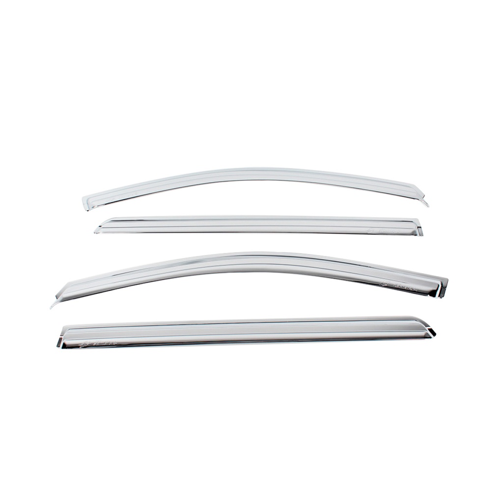 VISERA VENTANA CROMO (4PCS)