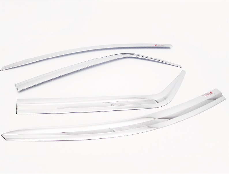 VISERA VENTANA CROMO (4PCS)