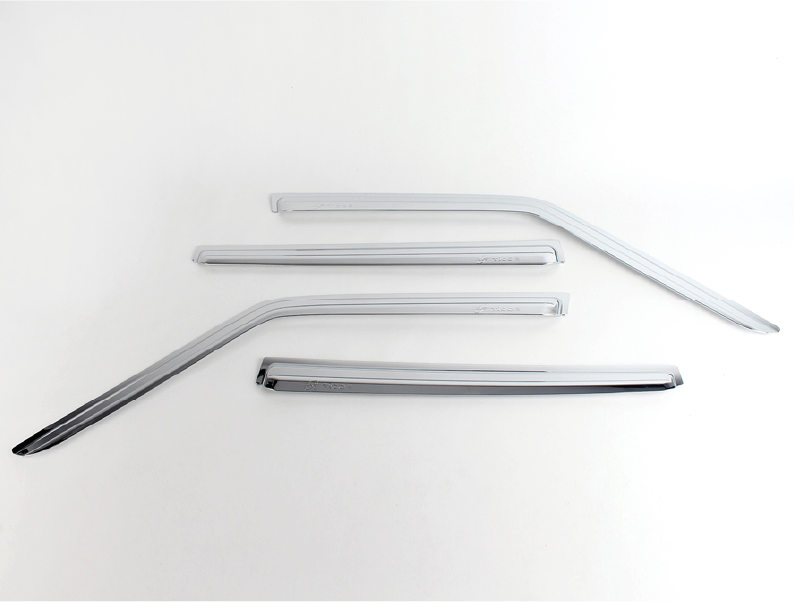 VISERA VENTANA CROMO (4PCS)