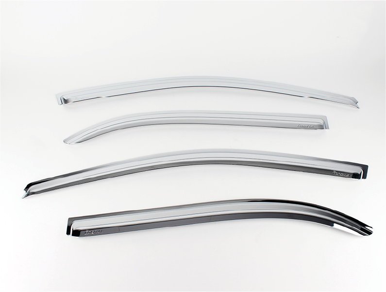 VISERA VENTANA CROMO (4PCS)