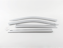 VISERA VENTANA CROMO (4PCS)