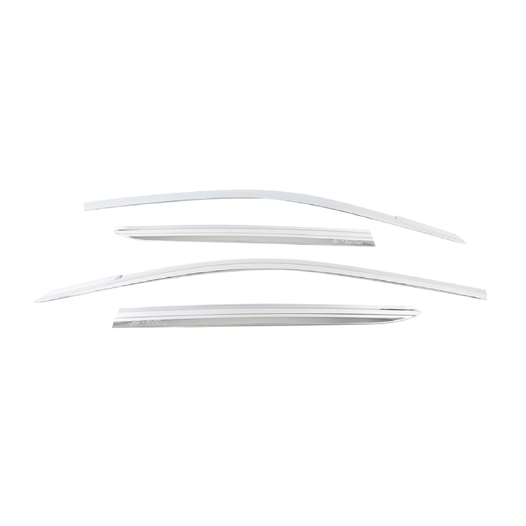 VISERA VENTANA CROMO (4PCS)