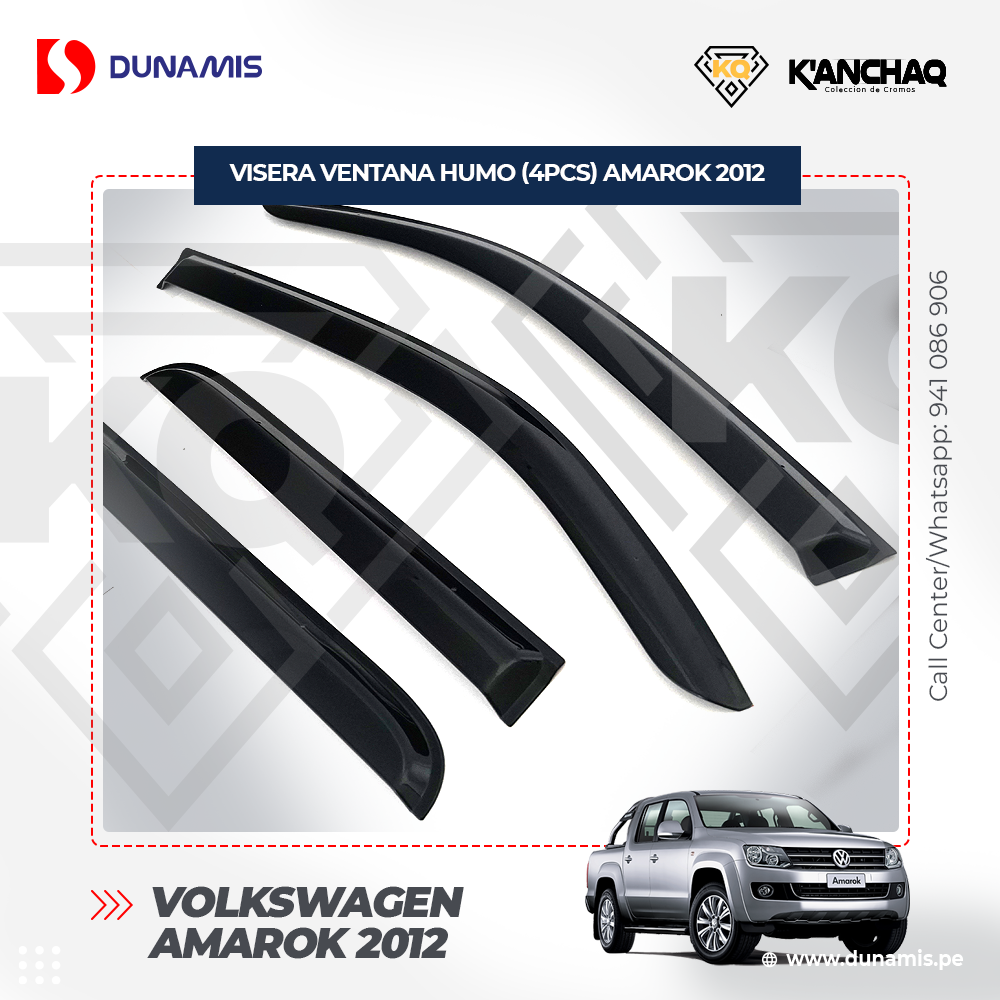 VISERA VENTANA HUMO (4PCS)